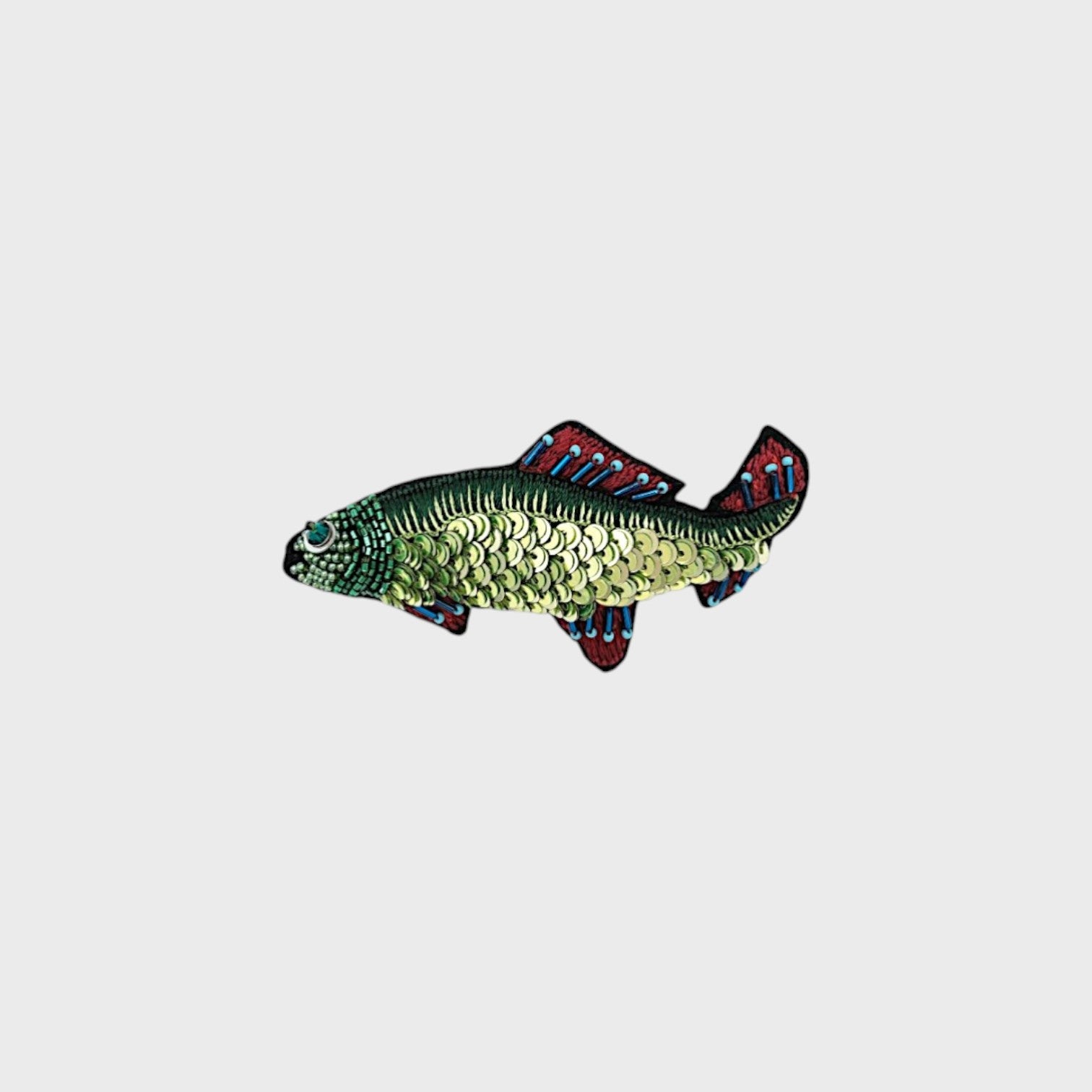 FISH Brooch