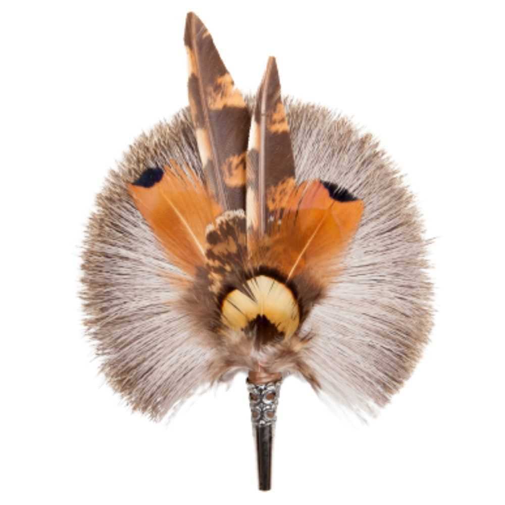 ROUND Brooch