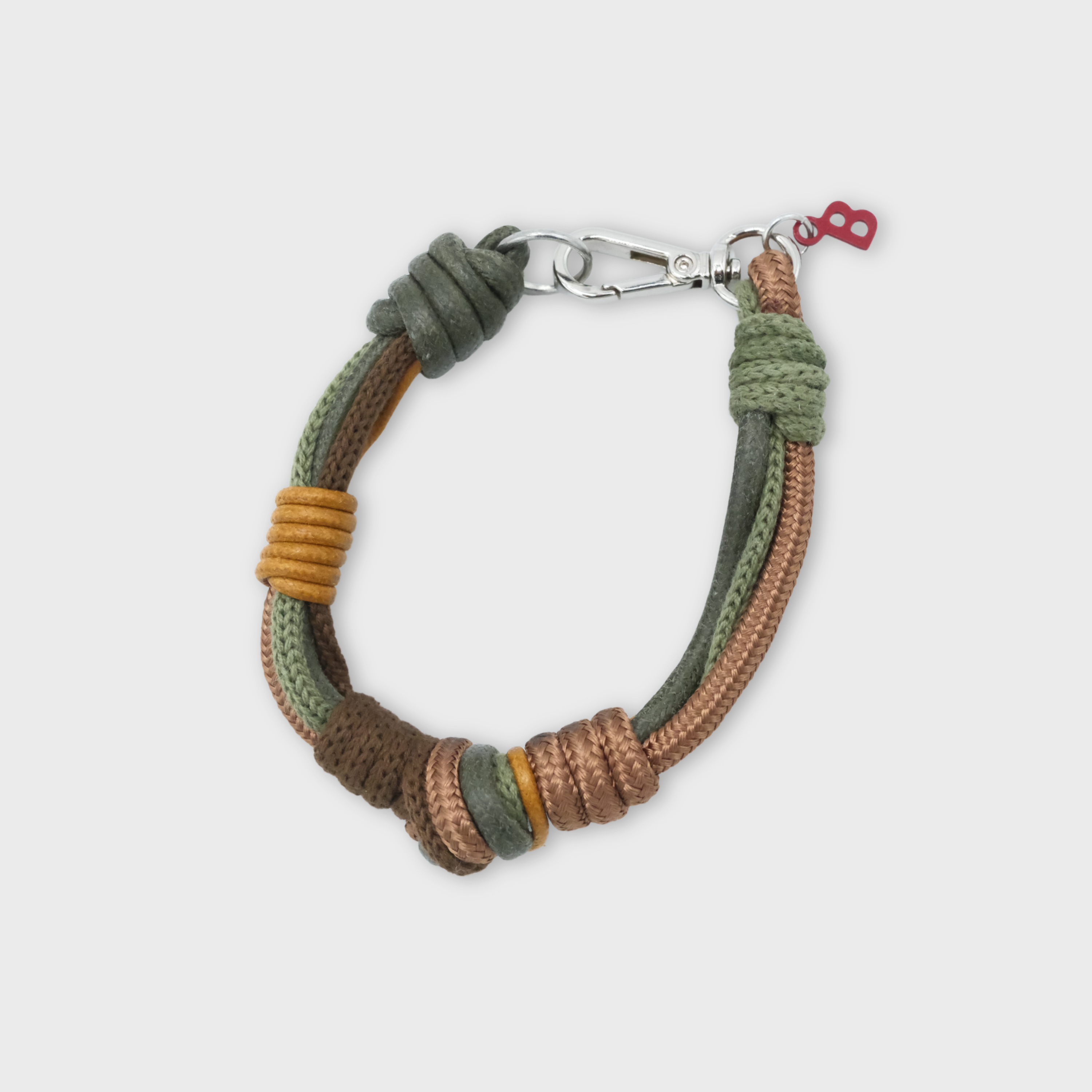 KNOT Bracelet - Forest Brown
