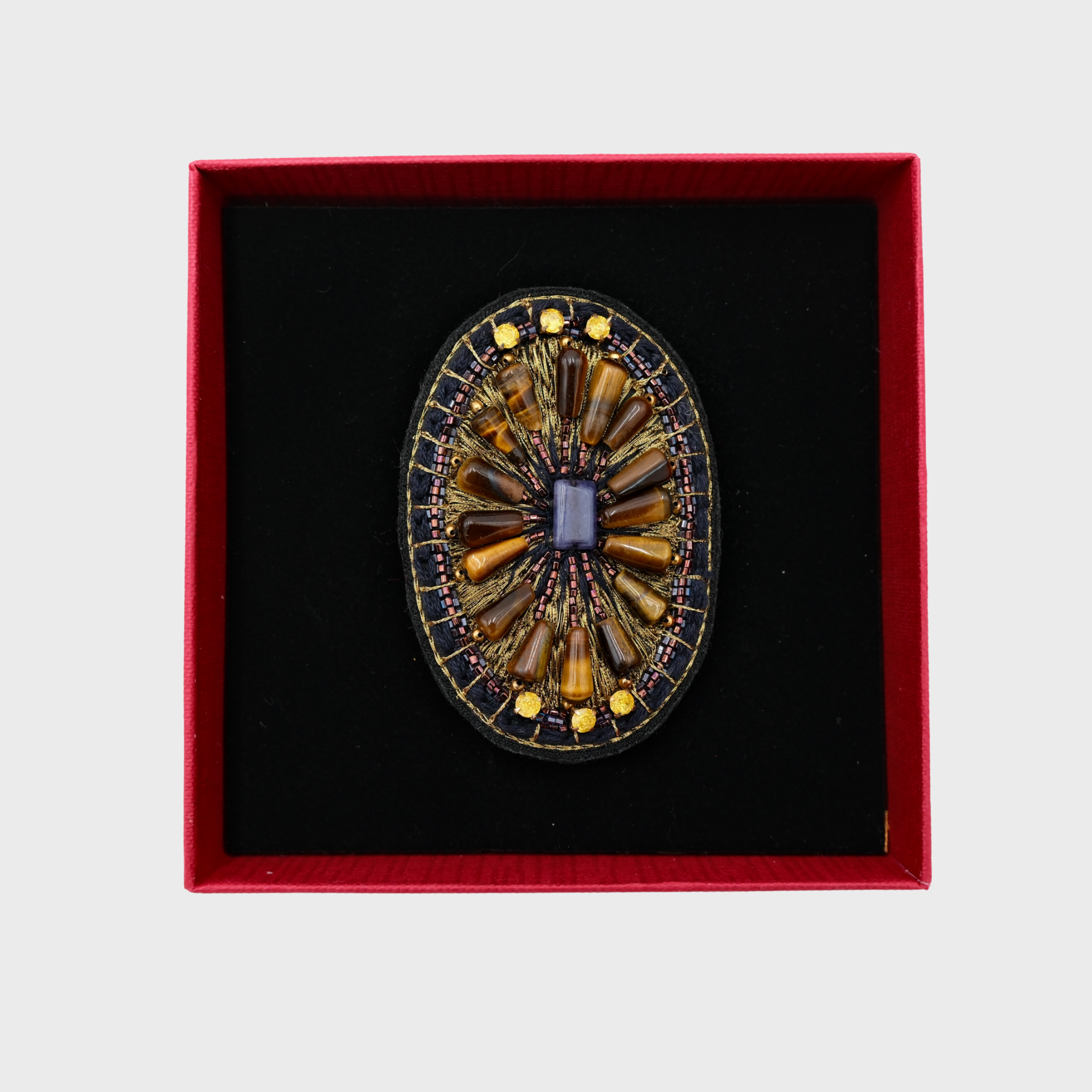BEGIRA Oval Brooch