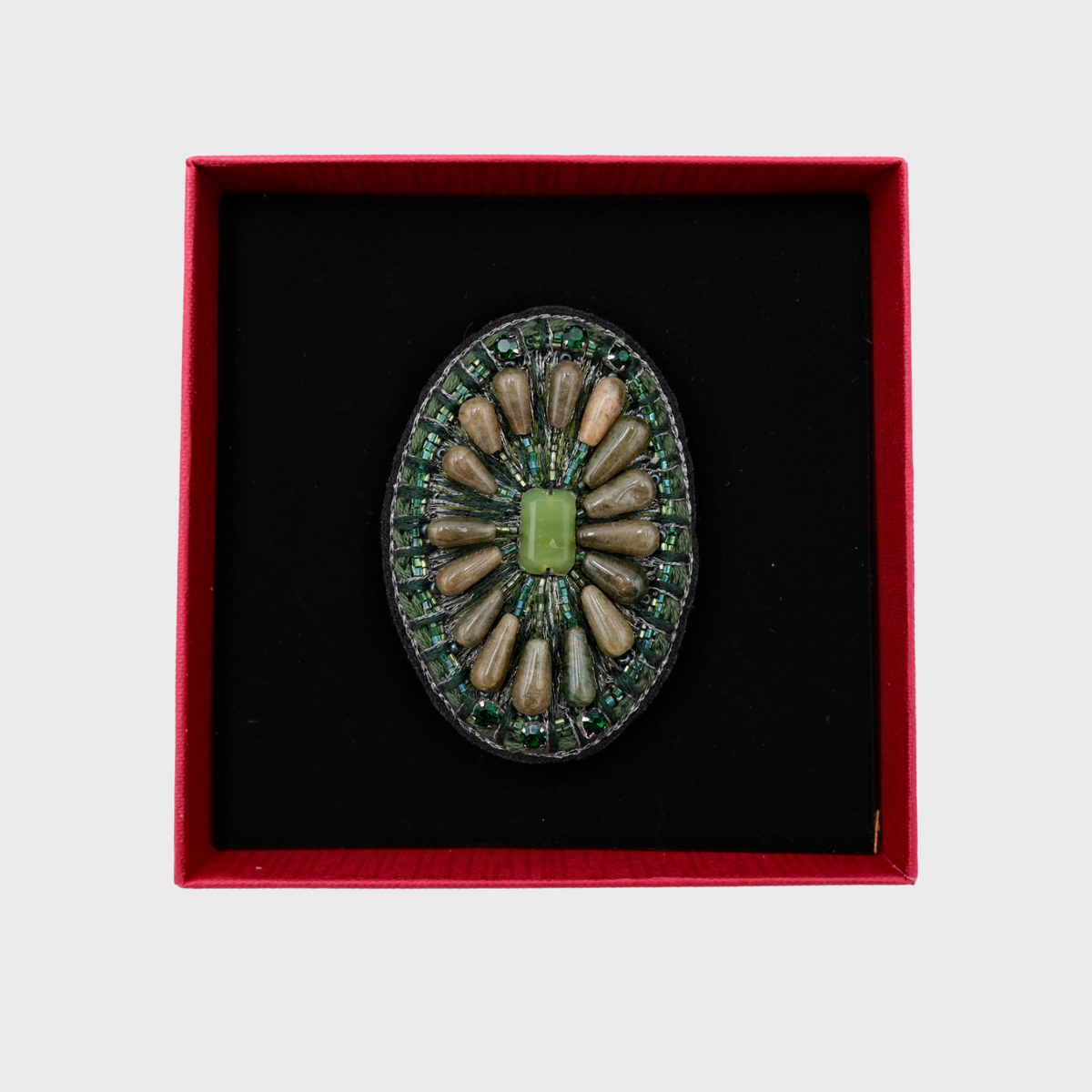 BEGIRA Oval Brooch