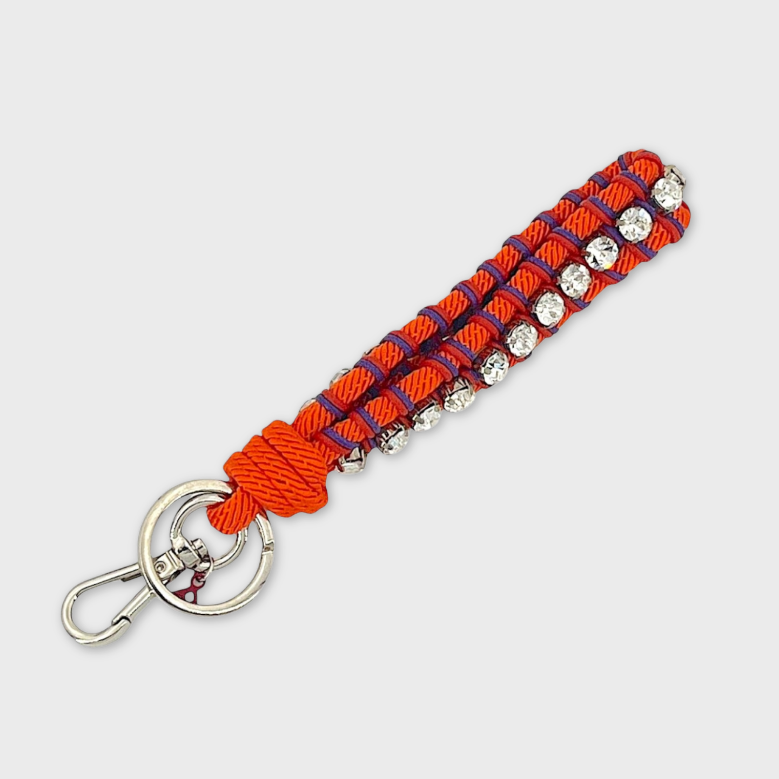 RHINESTONES Key Ring - Phoenix
