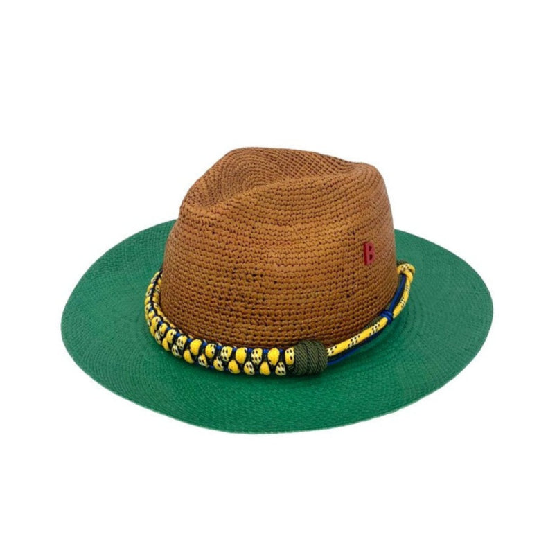 TUILERIES - straw w/Macramé hatband