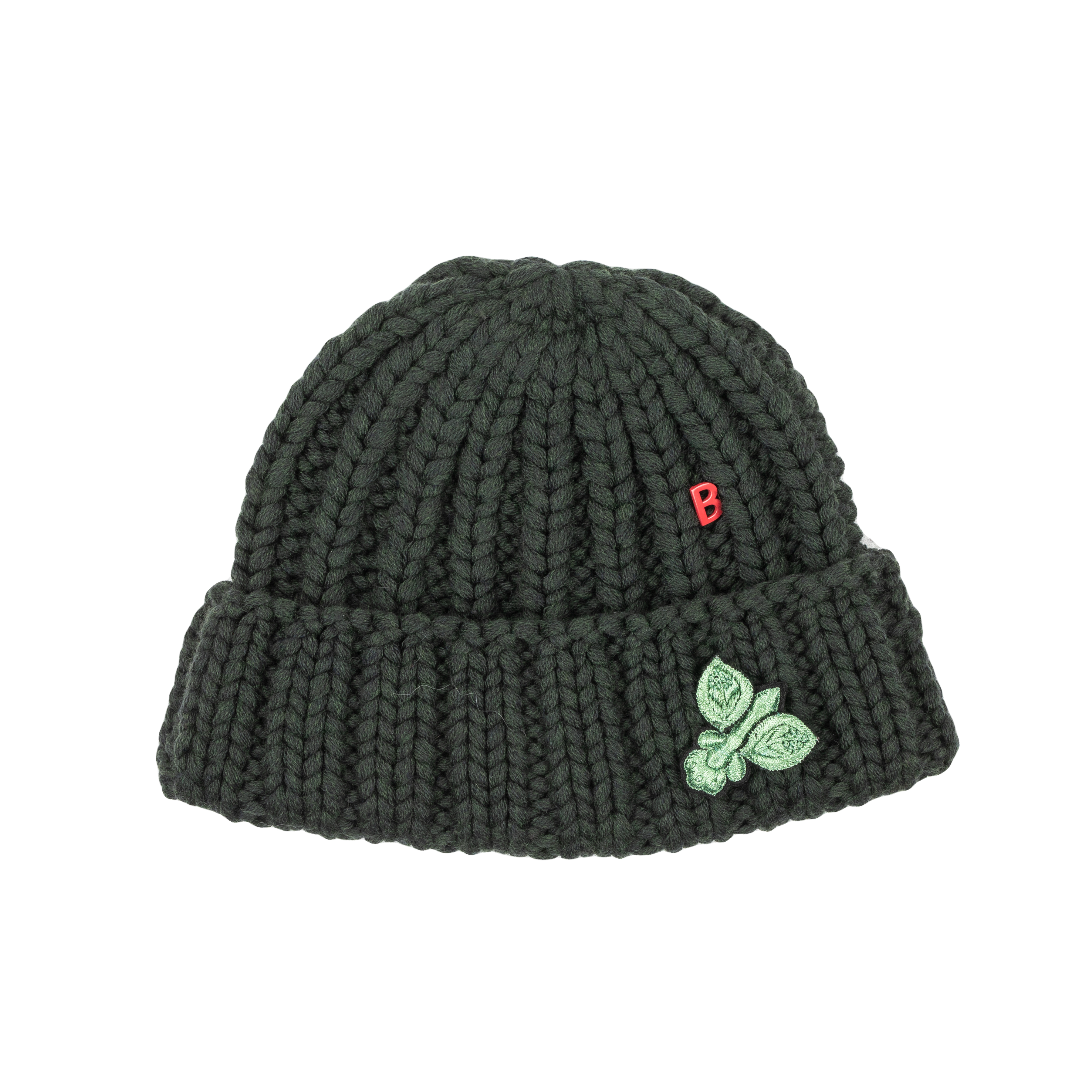 AGO BONNET Hand Knitted Virgin Wool with FLY