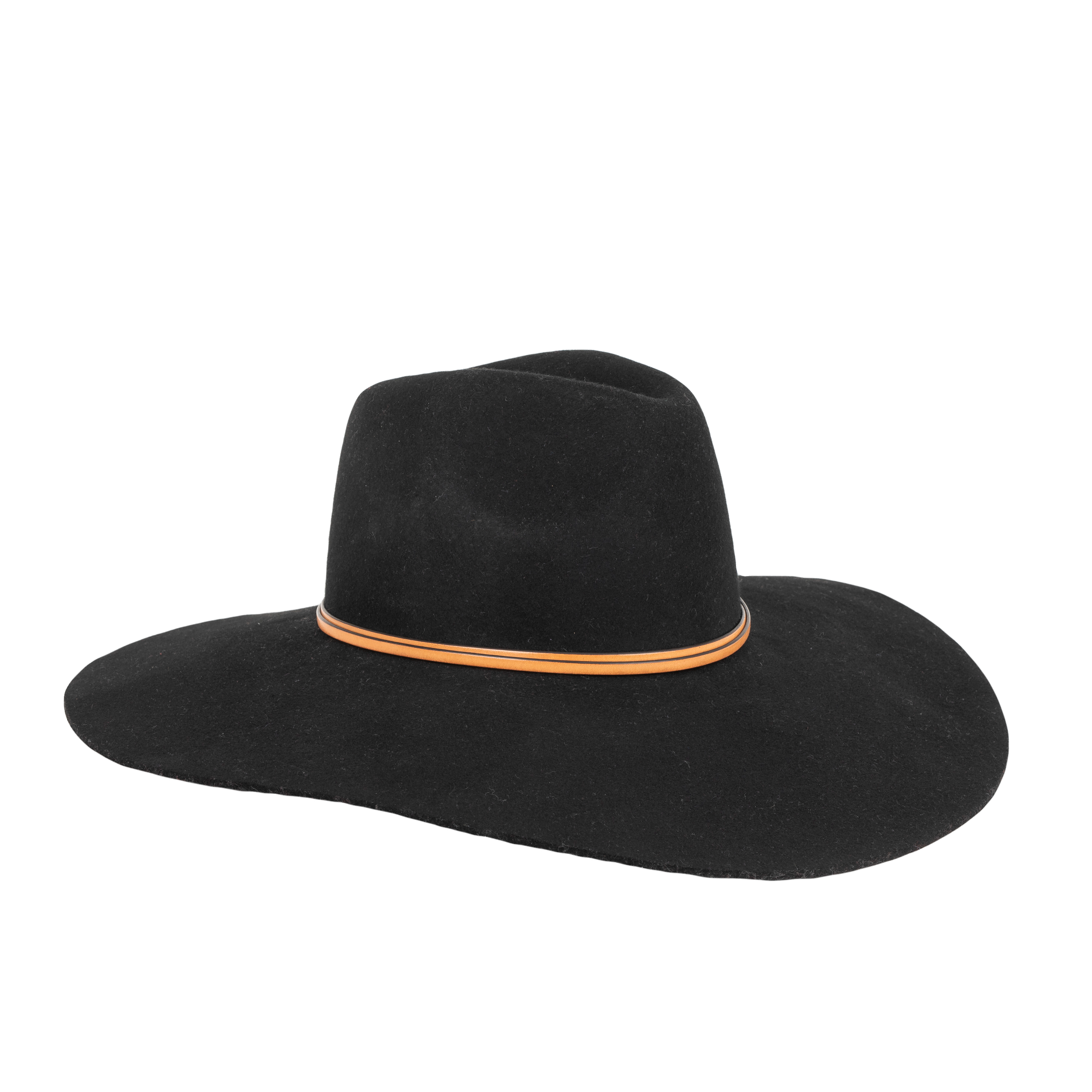 CAPRI Wool felt with Double Leather