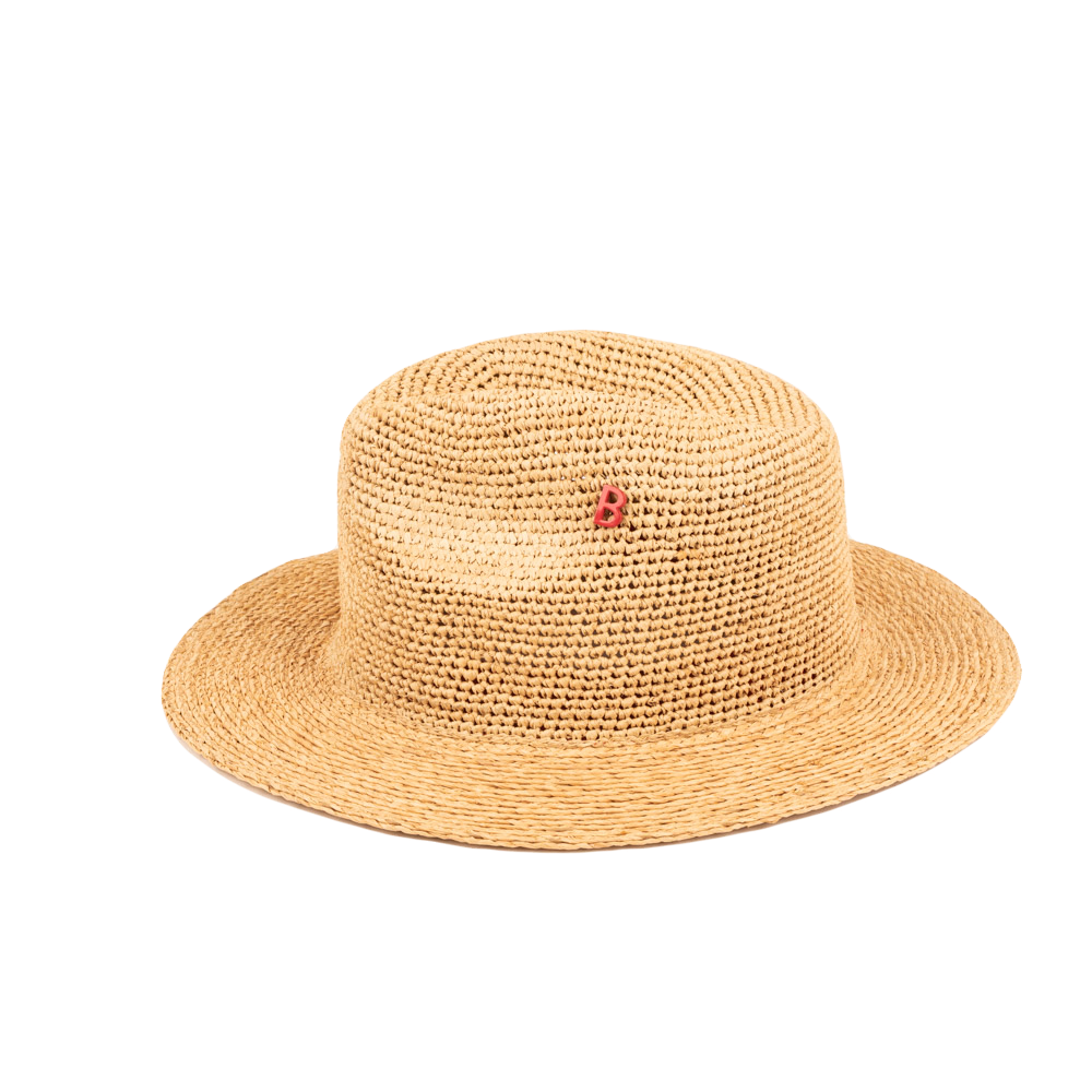 FEDORA Raffia bi-weave