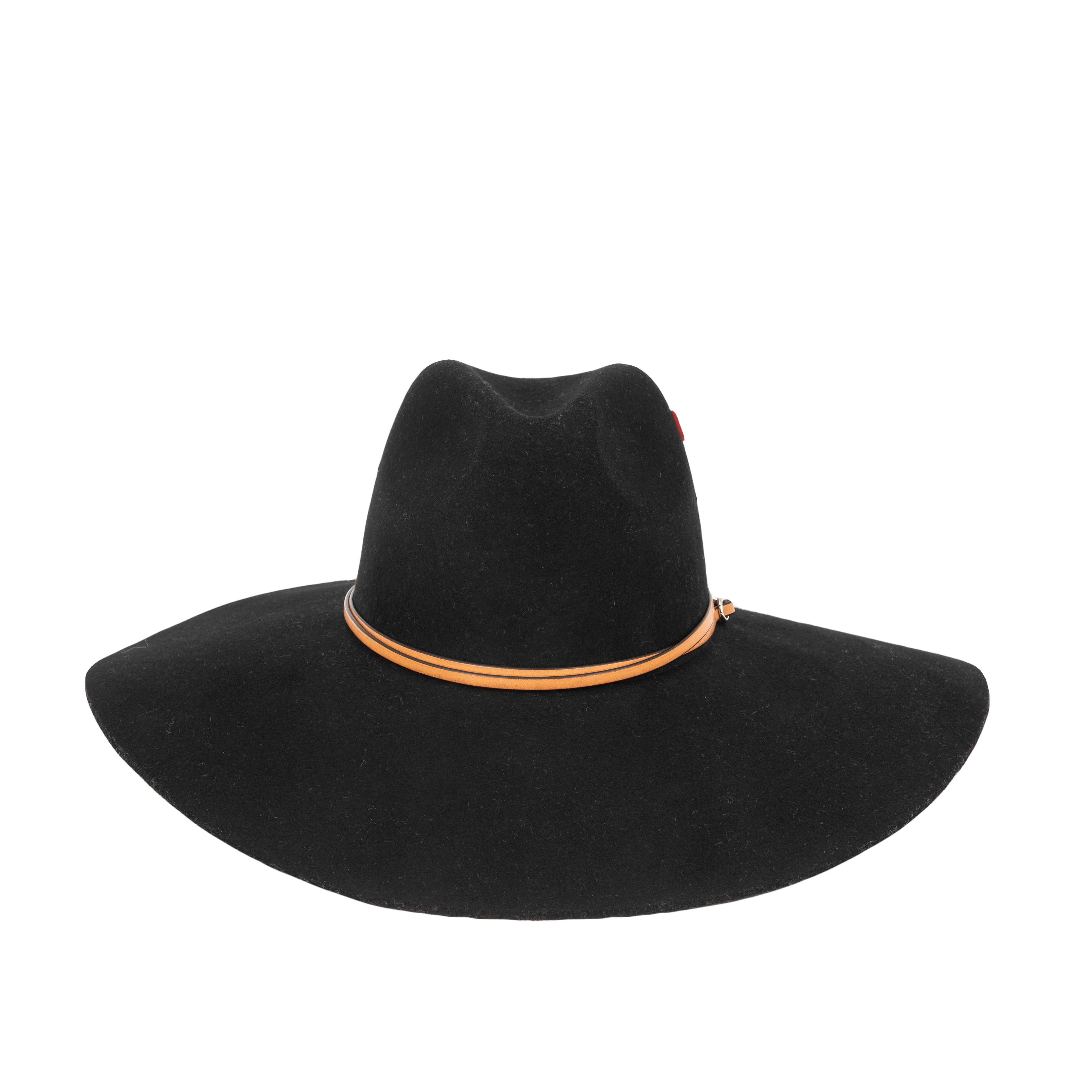 CAPRI Wool felt with Double Leather