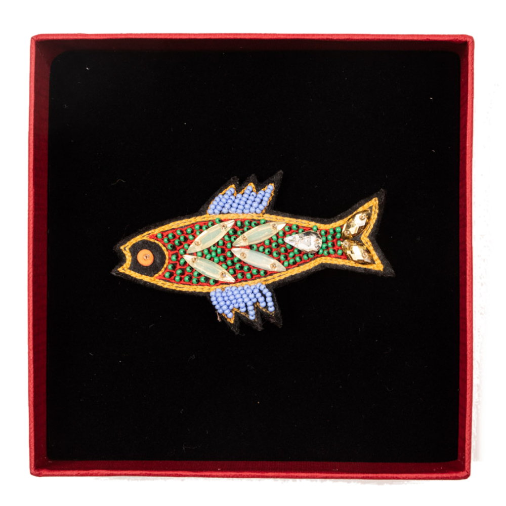 SARDINE BROOCH