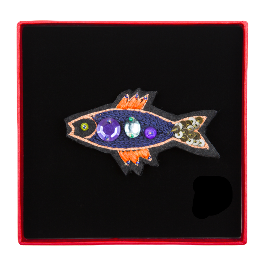 SARDINE  Brooch