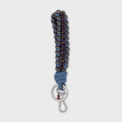 RHINESTONES Key Ring - Delft Blue