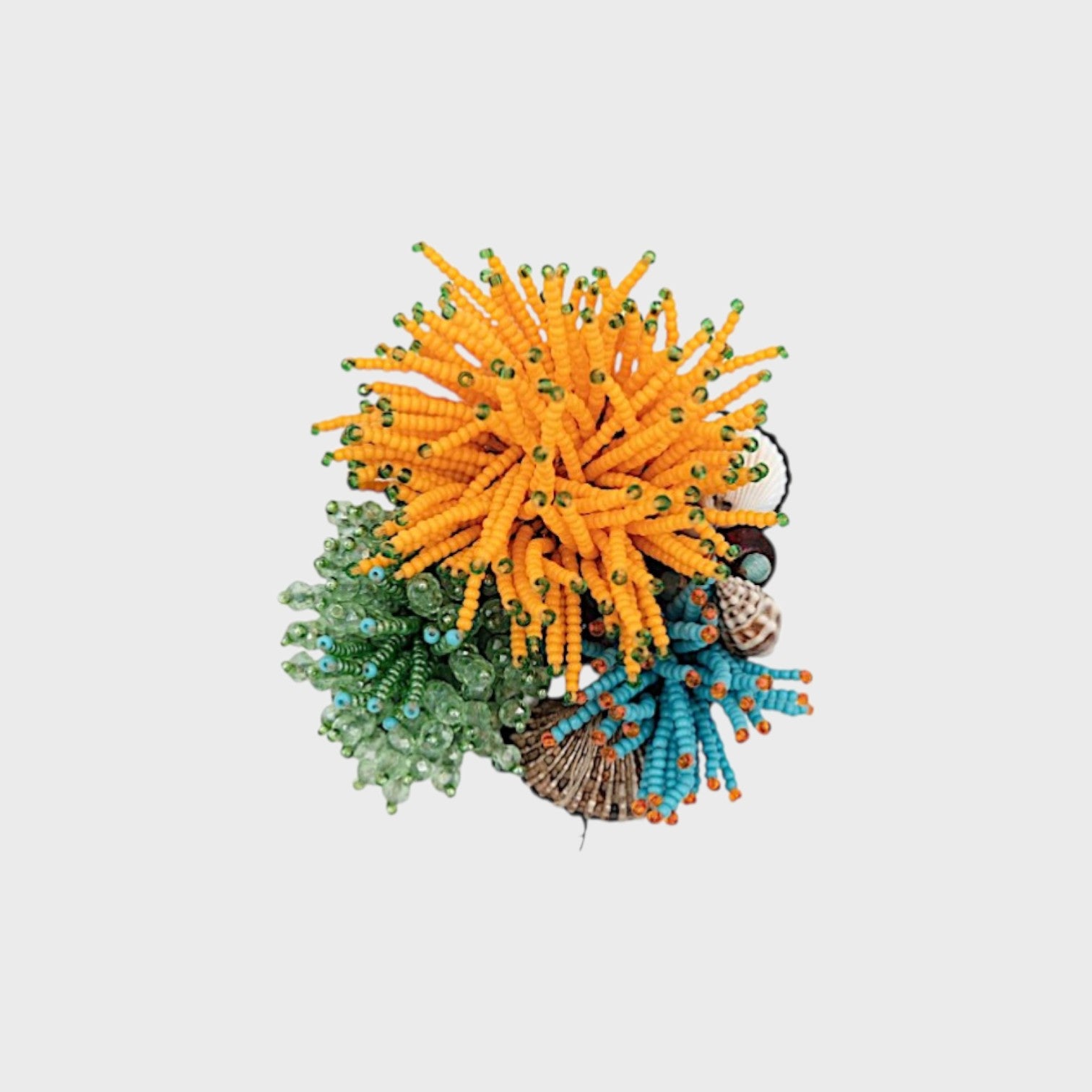 CORAL Brooch
