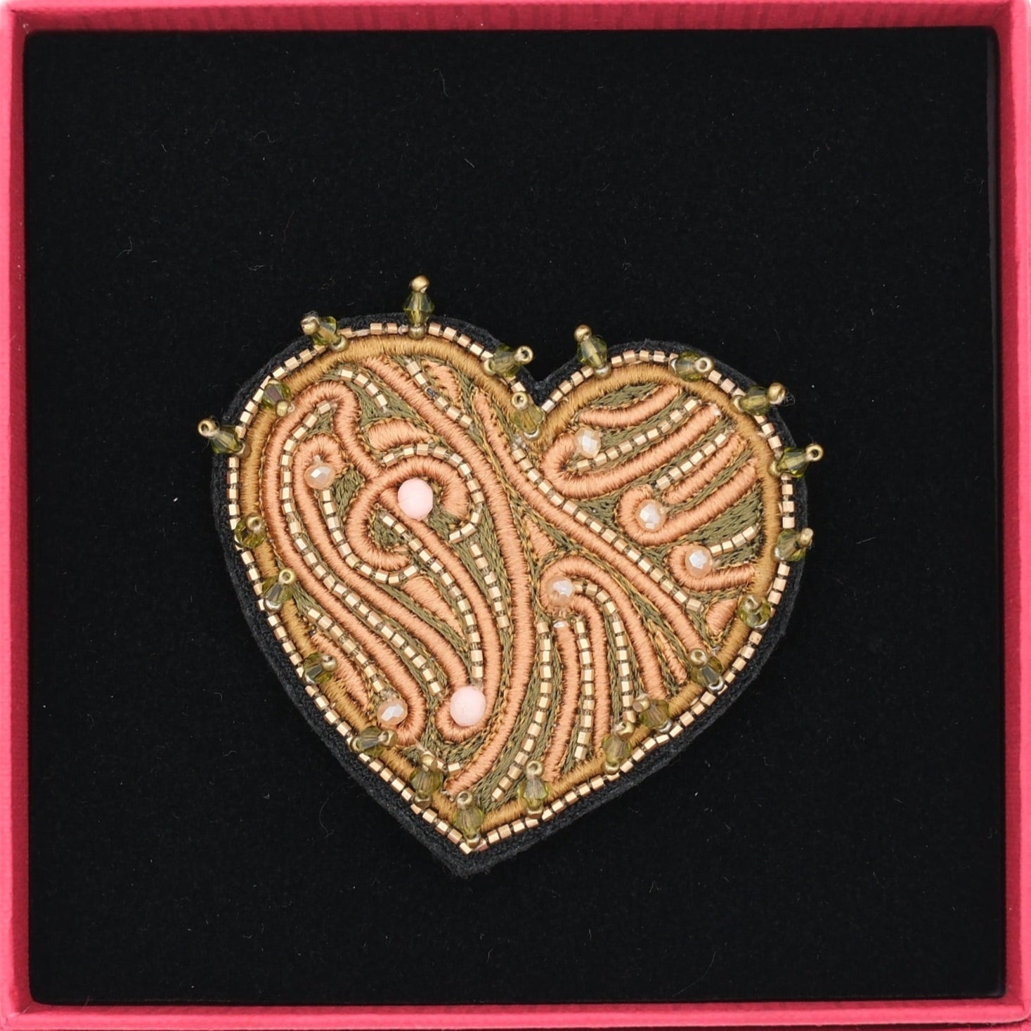 HEART BROOCH