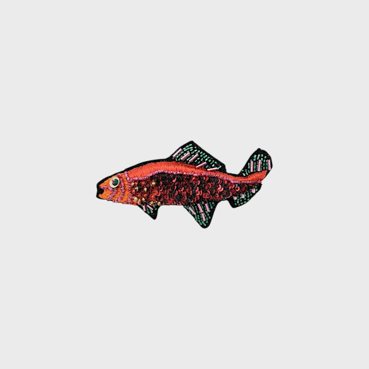 FISH Brooch