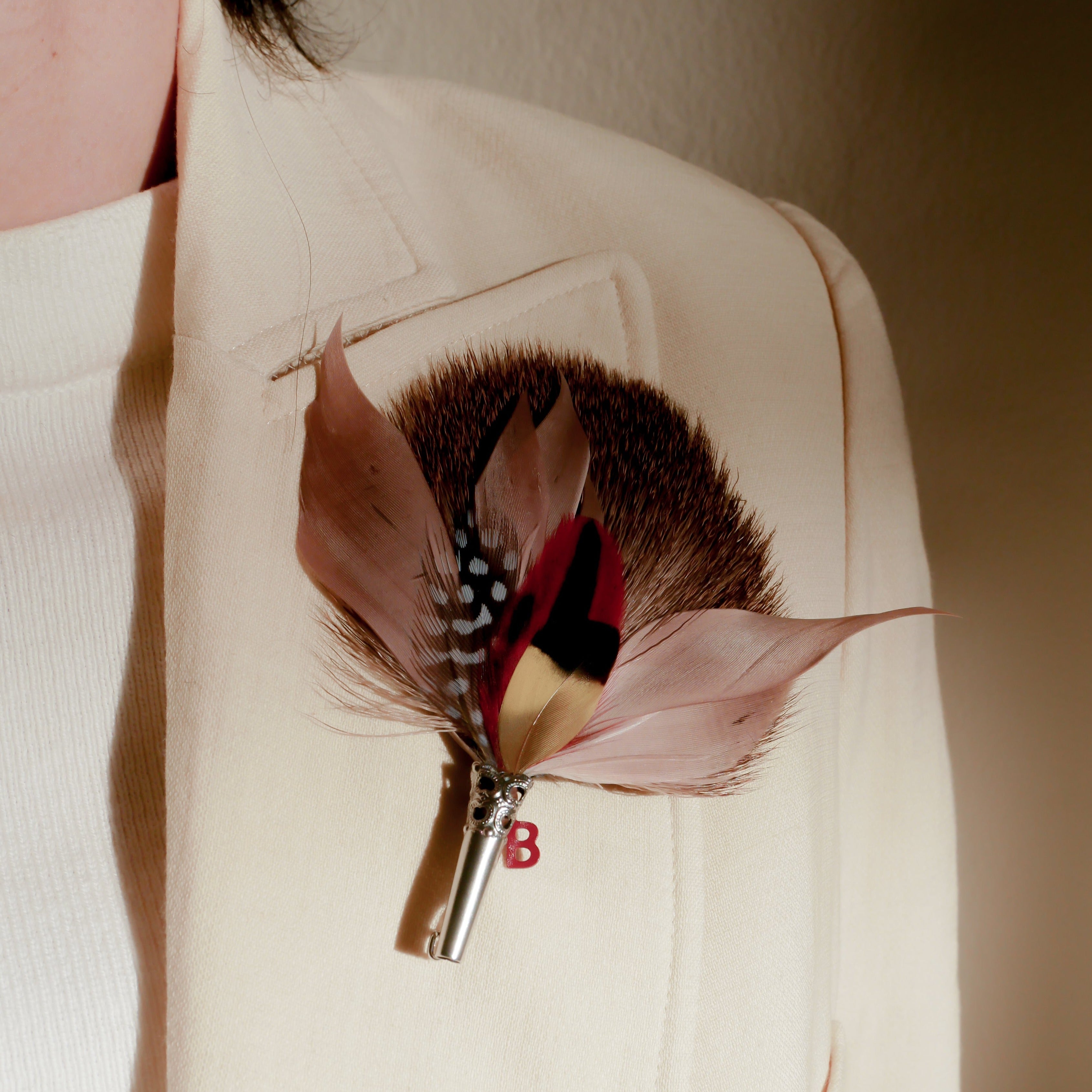 feather Brooch