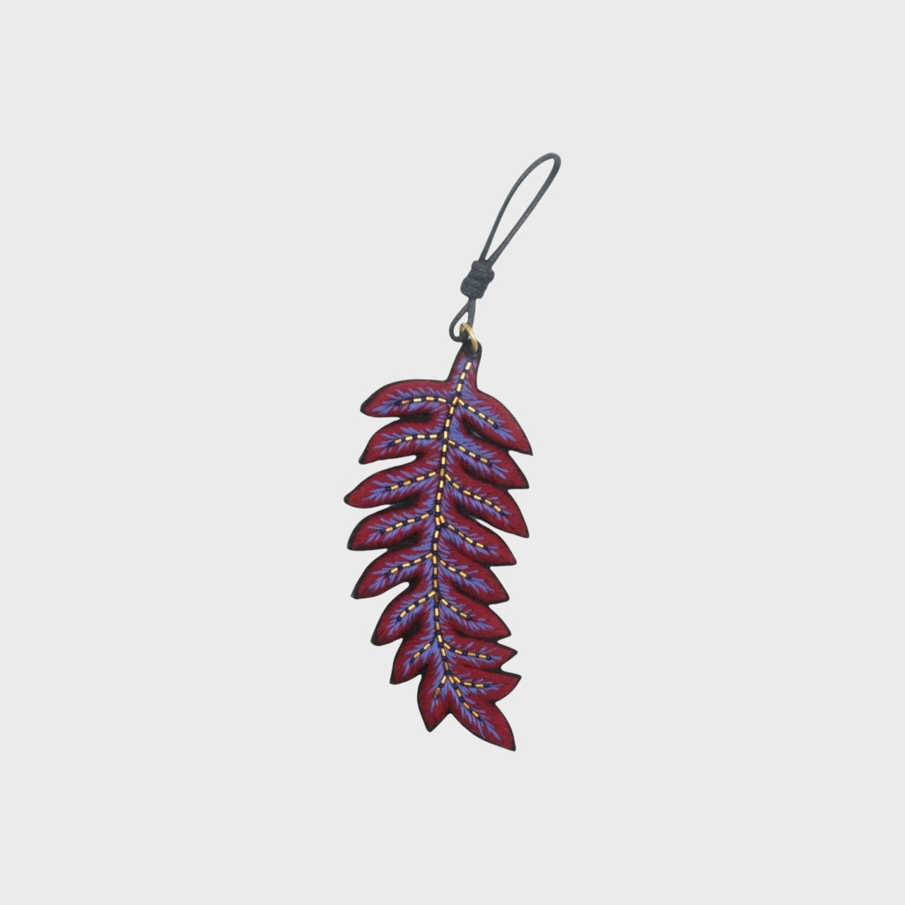 FERN LEAVE BAG CHARM