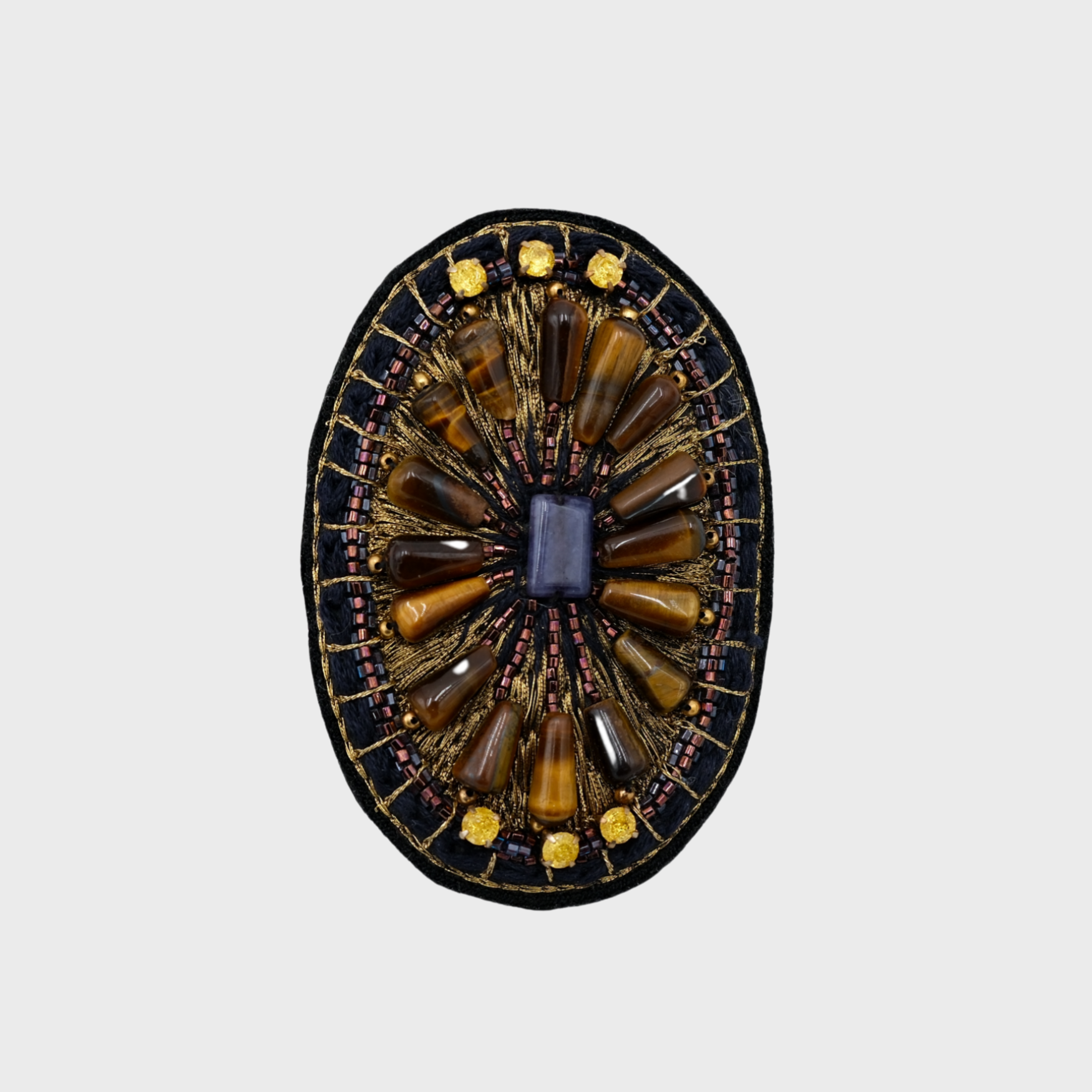 BEGIRA Oval Brooch