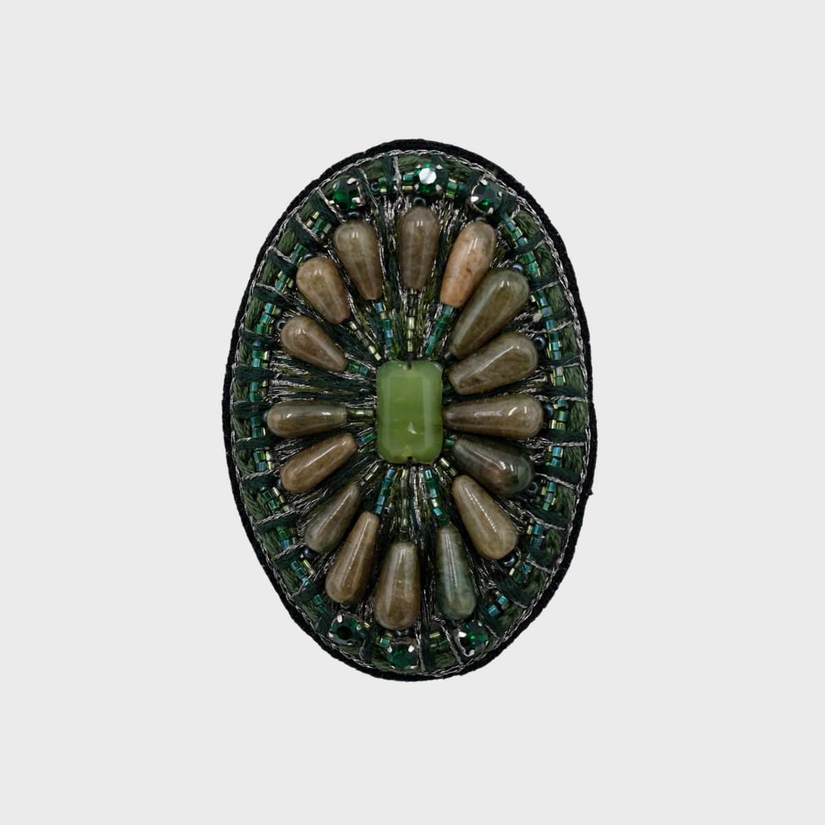 BEGIRA Oval Brooch