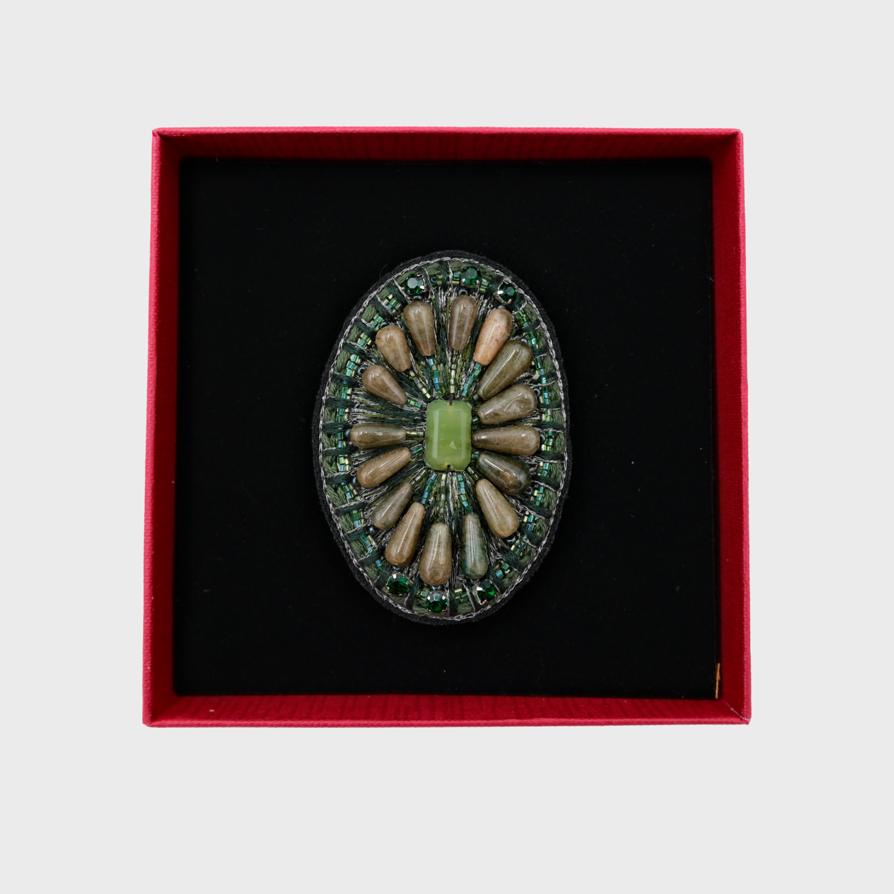 BEGIRA Oval Brooch