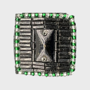 BUTTON Brooch