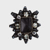 TIARA SQUARE Brooch