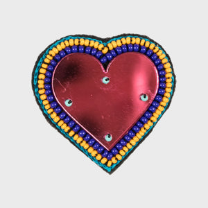 HEART MIRROR Brooch