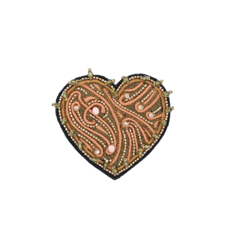 HEART BROOCH