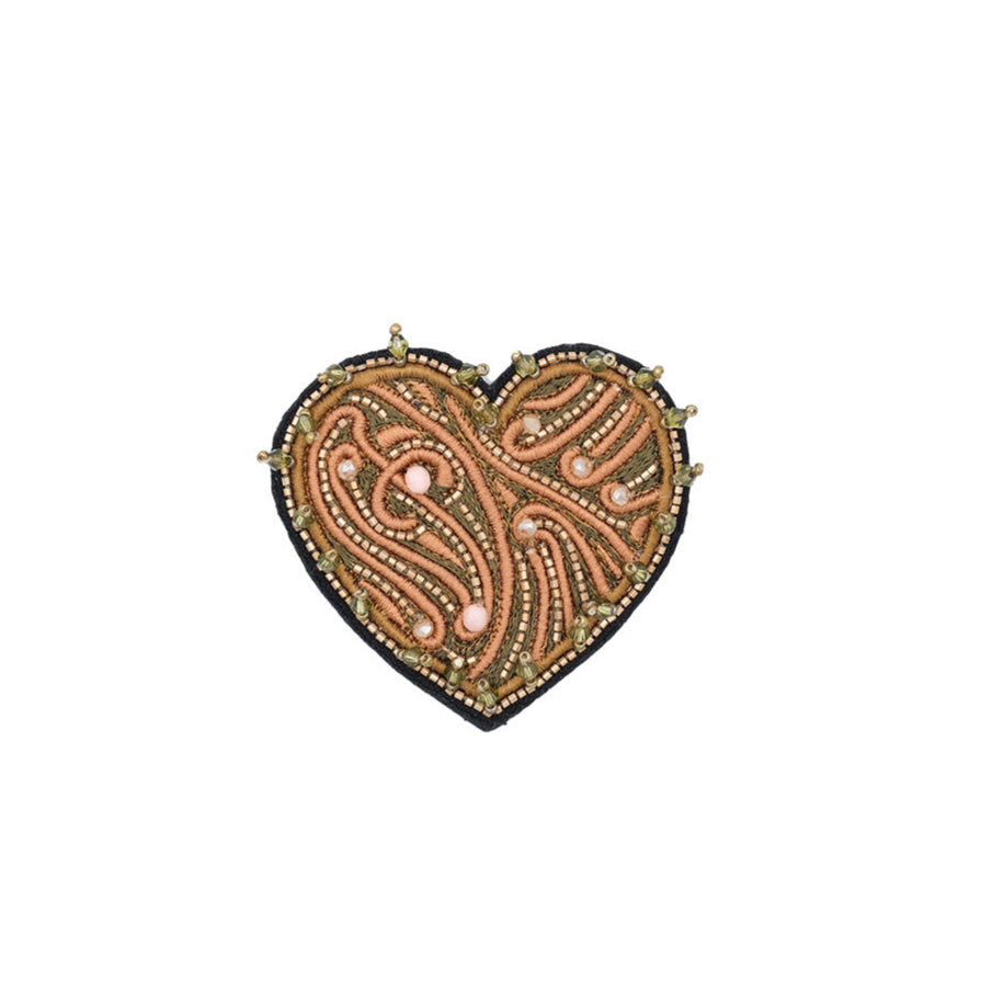 HEART BROOCH