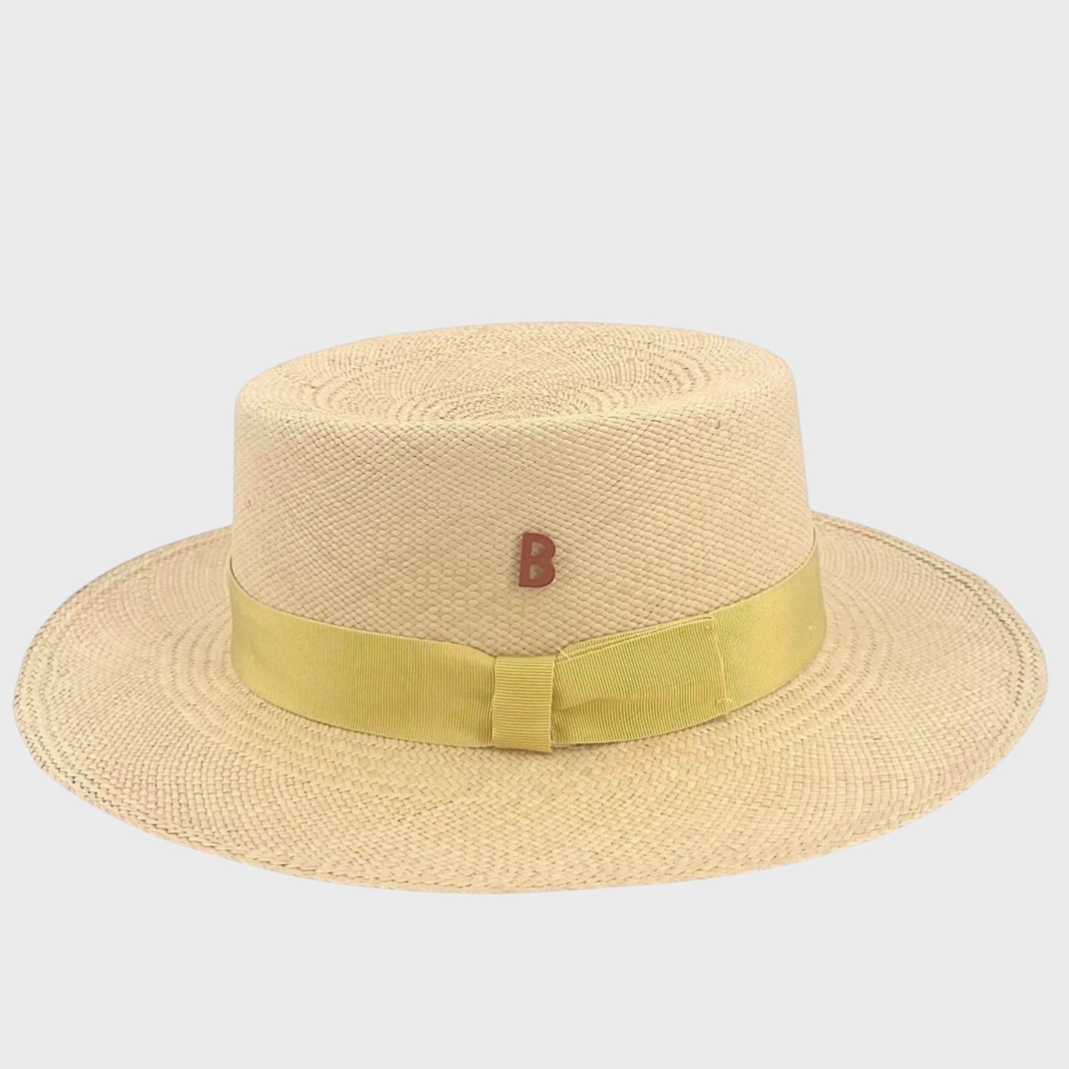 Canotier w/ Yellow ribbon