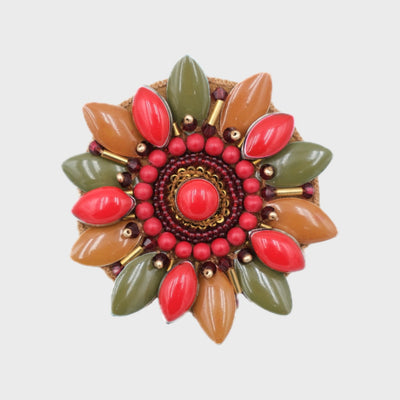 MANUKA FLOWER BROOCH