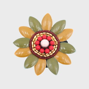 MANUKA FLOWER BROOCH