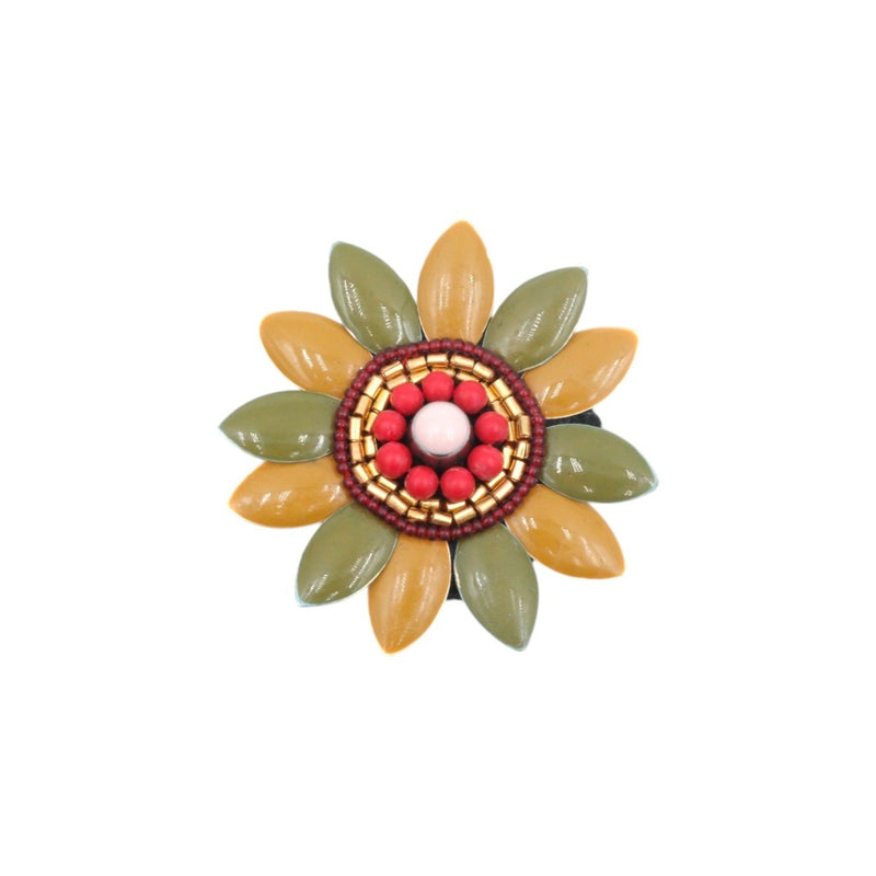 MANUKA FLOWER BROOCH