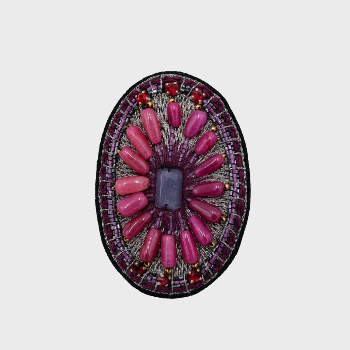 BEGIRA Oval Brooch