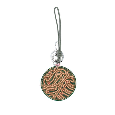 ROUND NZ BAG CHARM