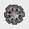 RUNES Silver Brooch