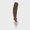 RHINESTONES Key Ring - Forest Brown