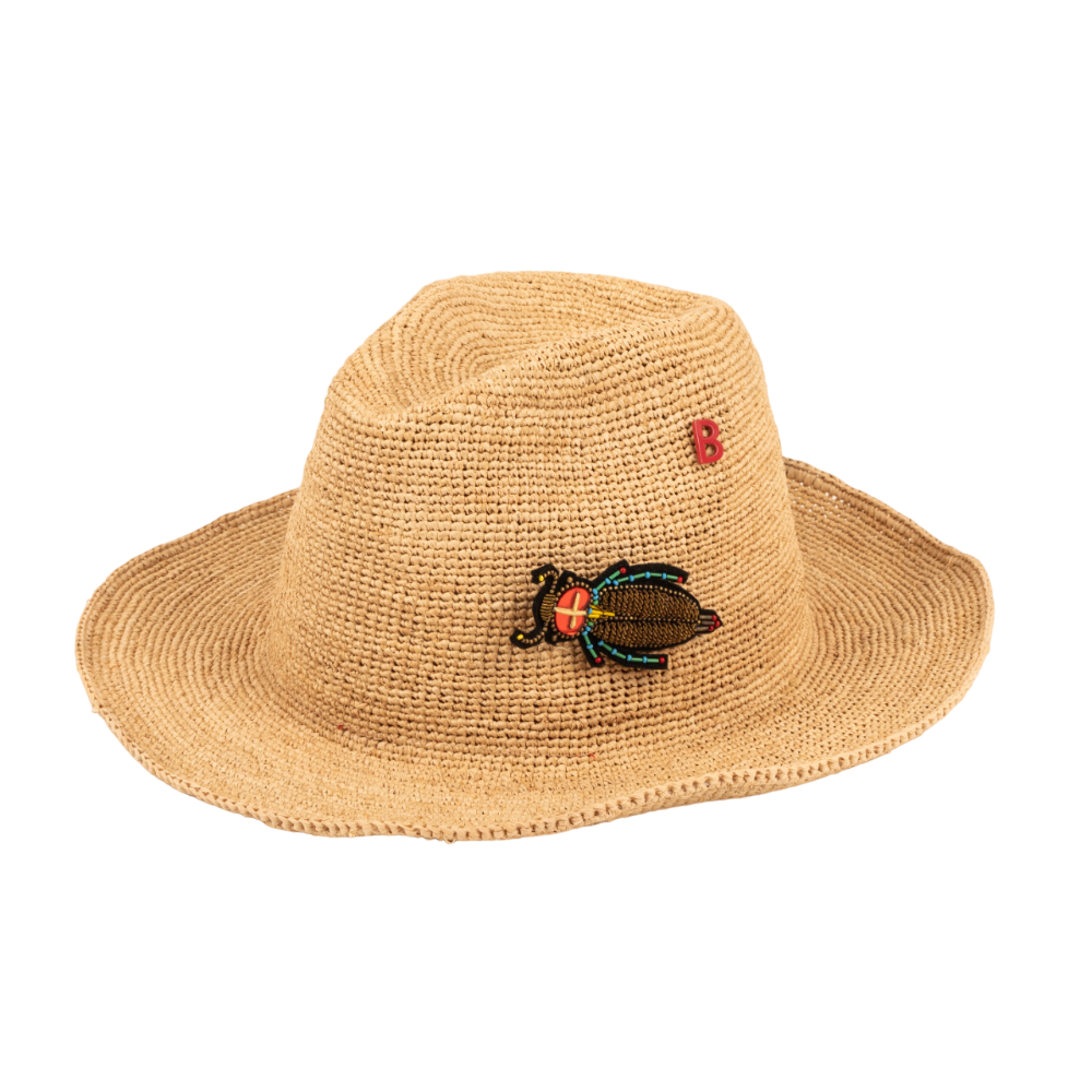 FEDORA Raffia bi-weave