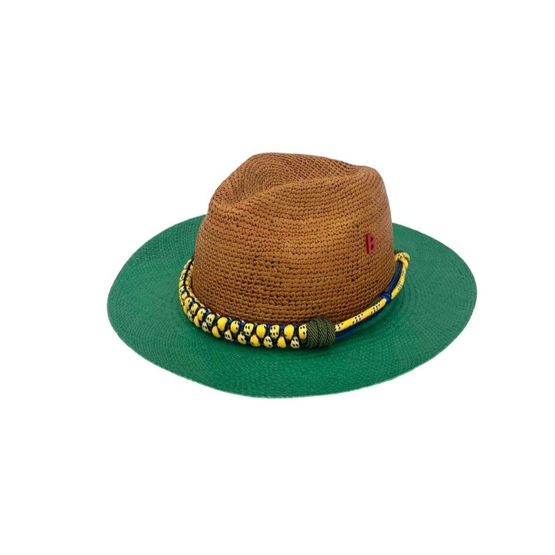 TUILERIES - straw w/Macramé hatband