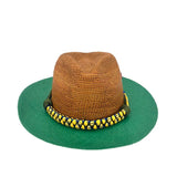 TUILERIES - straw w/Macramé hatband