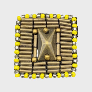 BUTTON Brooch