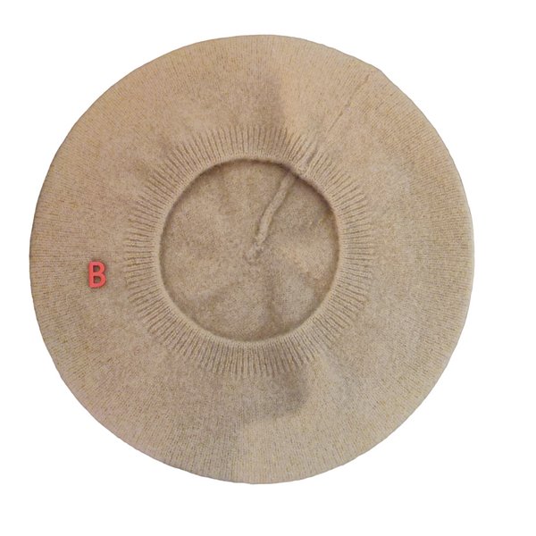 BERET fine knitted wool
