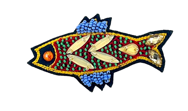 SARDINE BROOCH