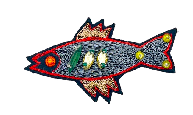 SARDINE Brooch