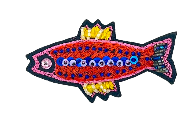 SARDINE BROOCH