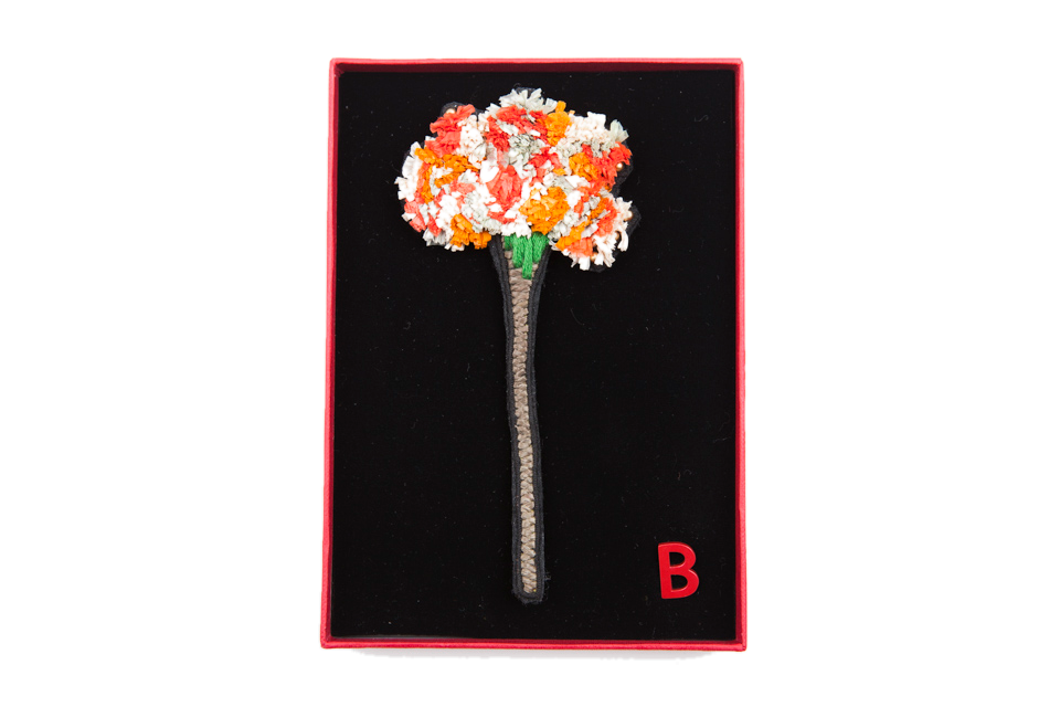 CARNATION  Flower Brooch