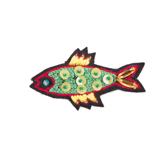 SARDINE Brooch