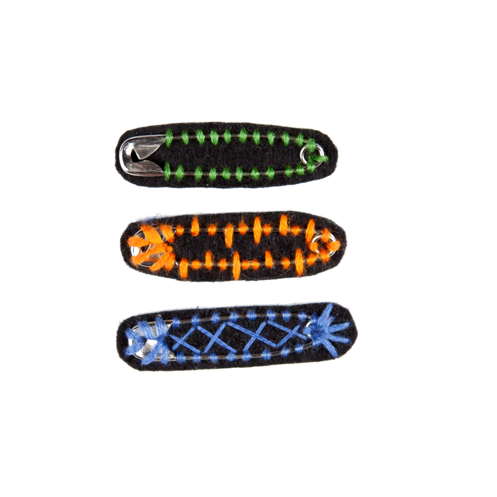 SAFETY PINS Brooches