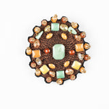 YOURTE Brooch with Stones