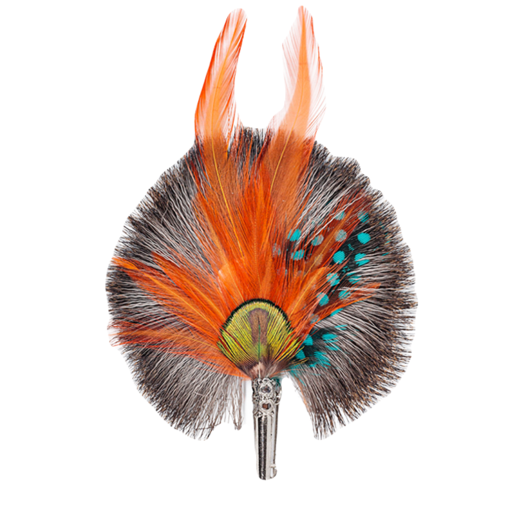 ROUND Brooch