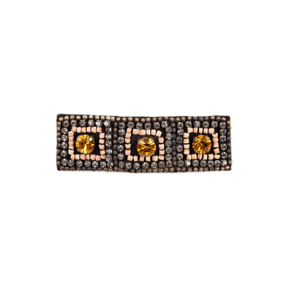 STRASS TIARA Brooch