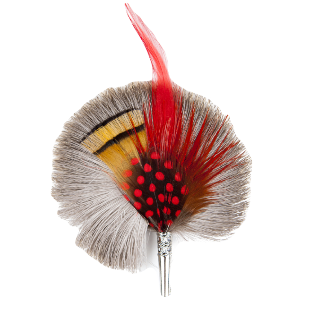ROUND Brooch